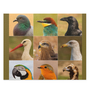 Different birds in freedom - Jigsaw Puzzle