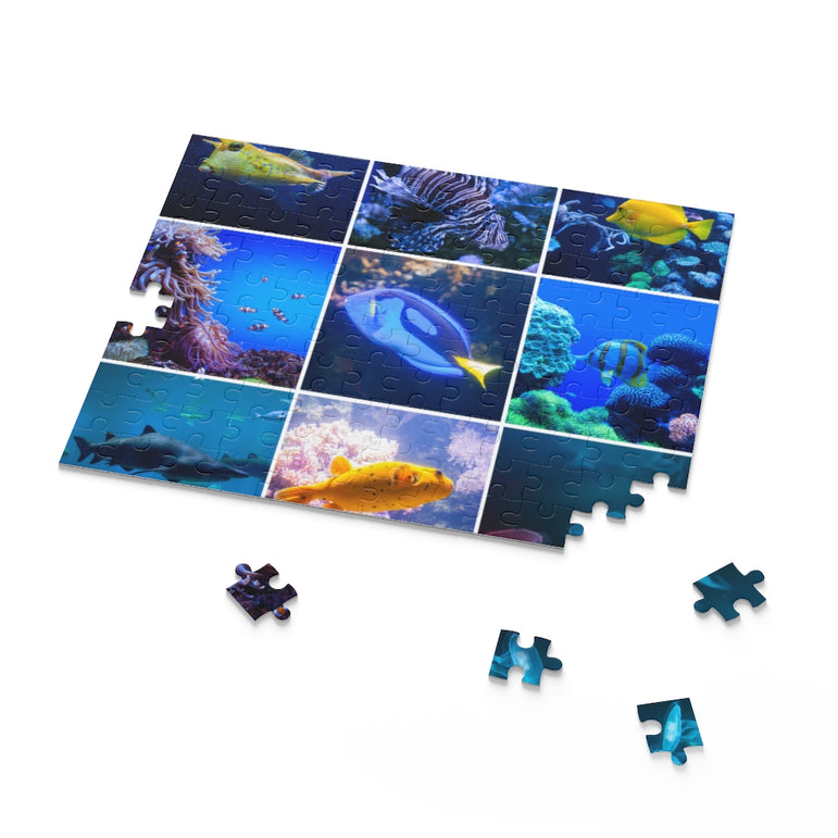 Beautiful underwater world - Jigsaw Puzzle