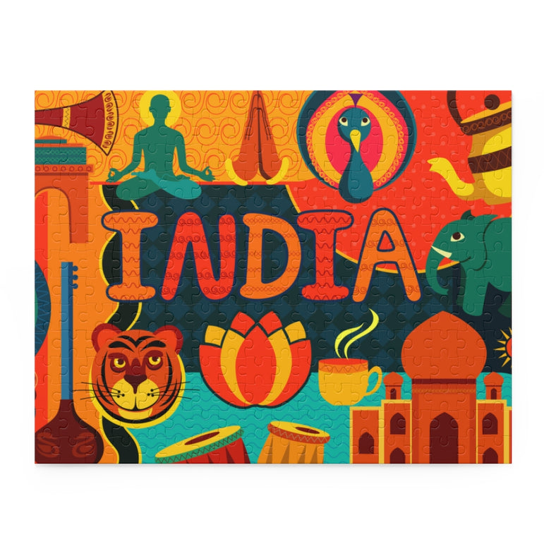 Rich cultural heritage of India - Jigsaw Puzzle