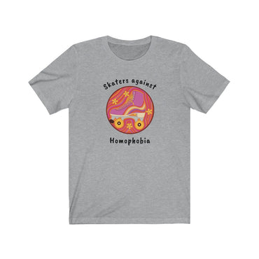 skaters against homophobia t shirt