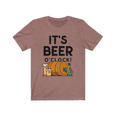 it's beer o'clock t shirt