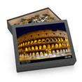 Rainy day - Colosseum in Rome, Italy - Jigsaw Puzzle