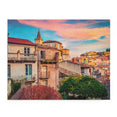 Colorful spring sunrise in Sicily, Italy, Europe - Jigsaw Puzzle