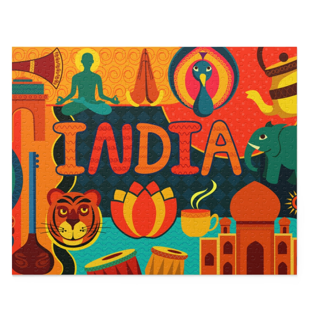 Rich cultural heritage of India - Jigsaw Puzzle