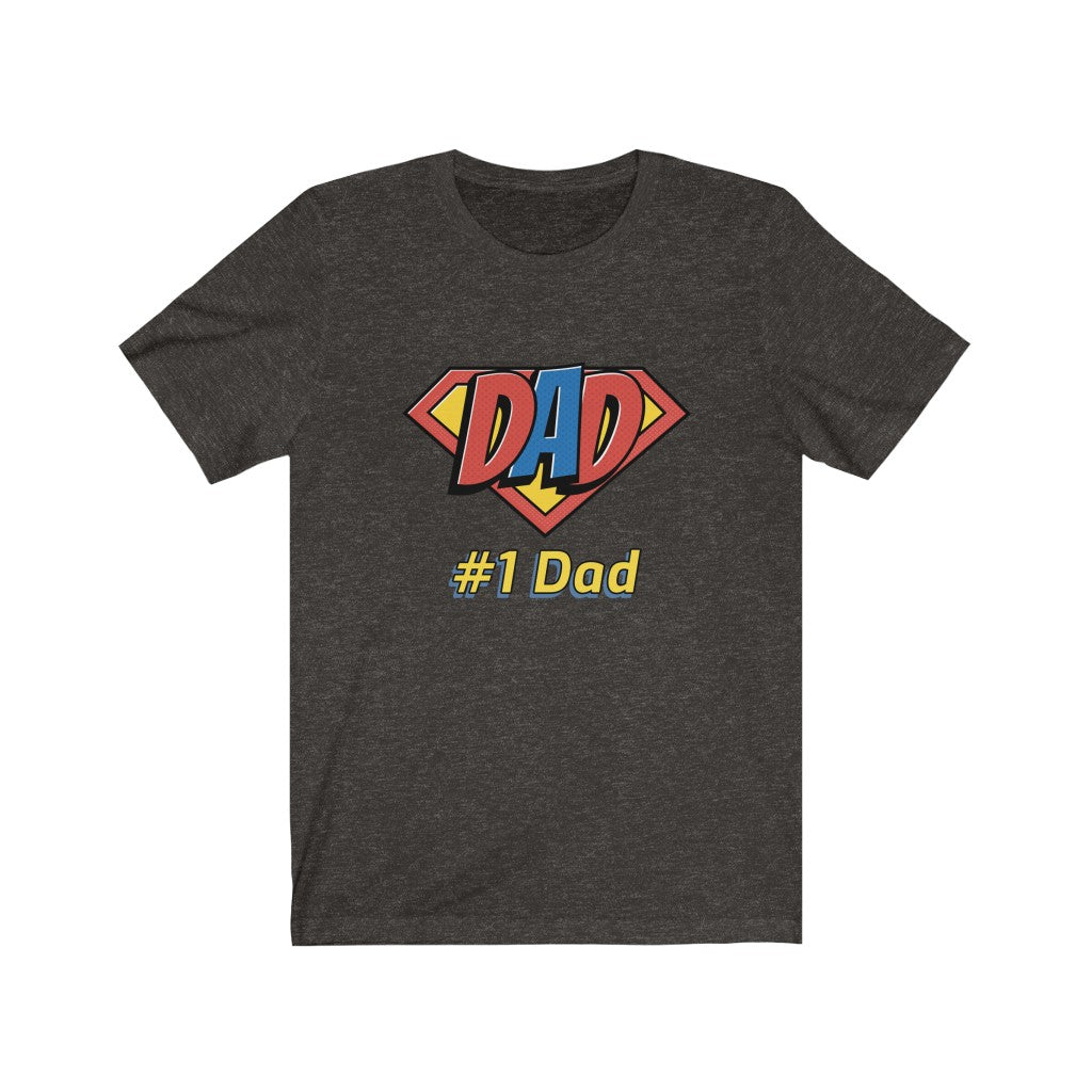 #1 dad t shirt