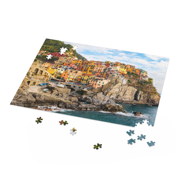 Beautiful Bogliasco village in Liguria, Italy - Jigsaw Puzzle