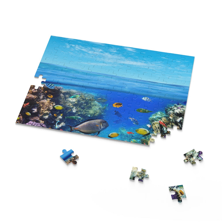 Underwater marine life - coral reef fishes and reefs - Jigsaw Puzzle