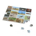 Collage of animals in the African savannah, Kenya - Jigsaw Puzzle