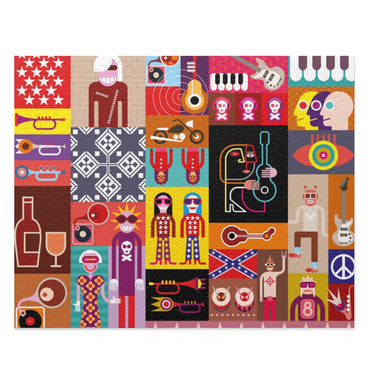 Music collage - Jigsaw Puzzle