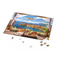 Beautiful view of the mediterranean bay - Jigsaw Puzzle