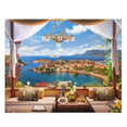 Beautiful view of the mediterranean bay - Jigsaw Puzzle