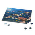 A vibrant underwater - turtles and fish - Jigsaw Puzzle