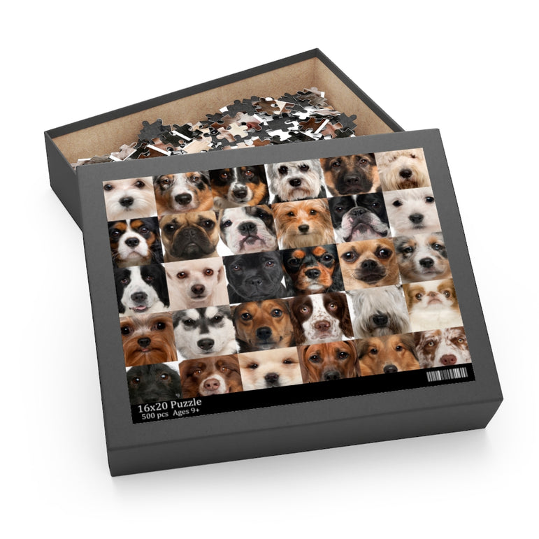 Collage - Dog Heads - Jigsaw Puzzle