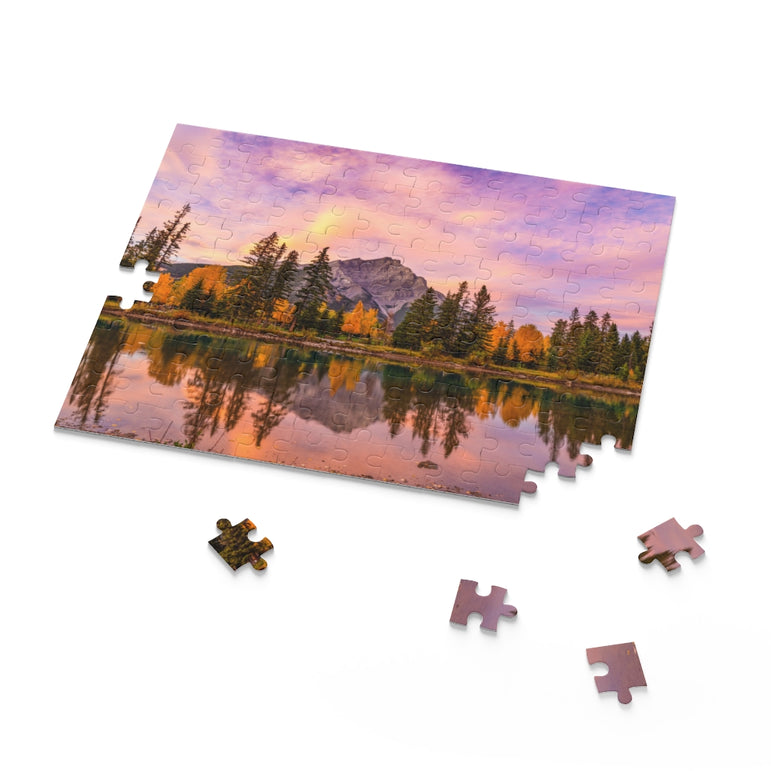 Banff National Park -  Bow River - Canadian Rockies - Jigsaw Puzzle