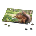 Squirrel eating a nut - Jigsaw Puzzle