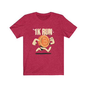 1k run t shirt