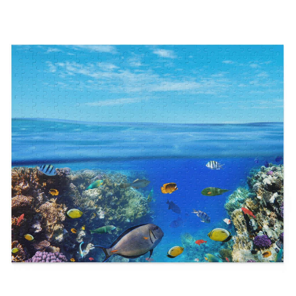 Underwater marine life - coral reef fishes and reefs - Jigsaw Puzzle