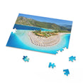 Sunny day - Blue lagoon in Oludeniz, Turkey - Jigsaw Puzzle