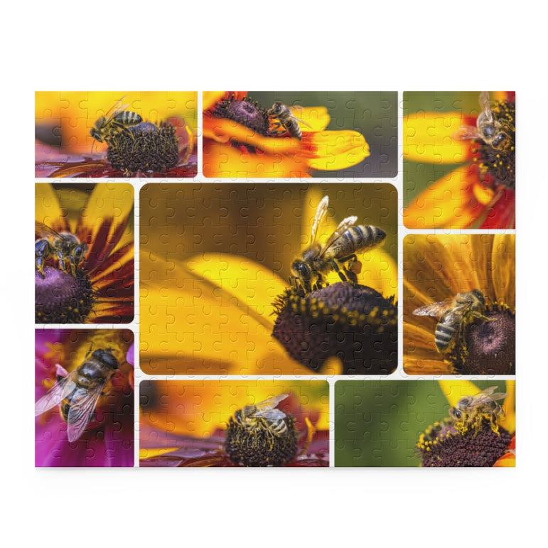 Western Honey Bee Collage - Jigsaw Puzzle