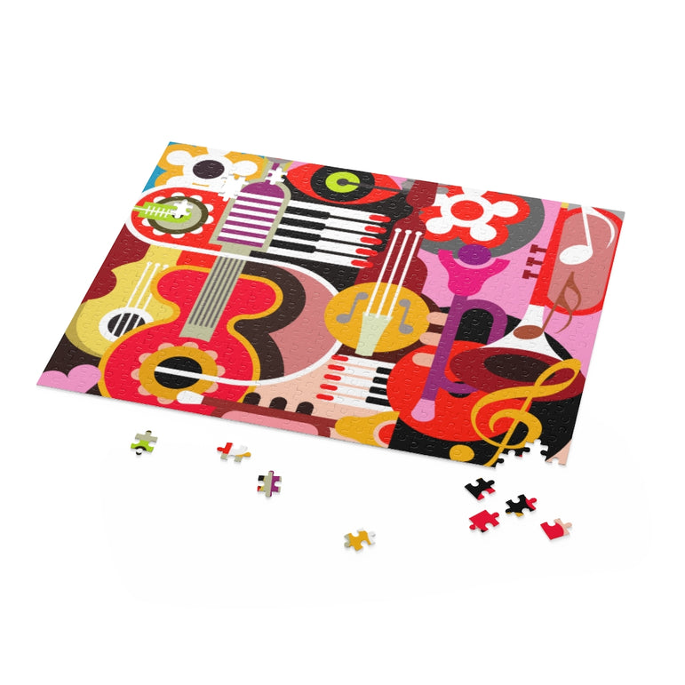 Collage - Musical Instruments - Jigsaw Puzzle