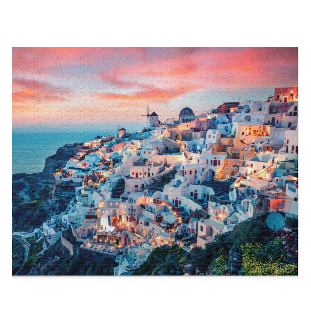 Spring Sunset - Greece, Europe - Jigsaw Puzzle