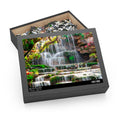 Motion waterfall - stream beauty - Forest in Thailand - Jigsaw Puzzle