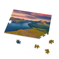 Sunset on Faroese fjords -  Faroe Islands, Denmark - Jigsaw Puzzle