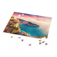 Sunset on the Ionian Sea, Zakynthos island, Greece, Europe - Jigsaw Puzzle