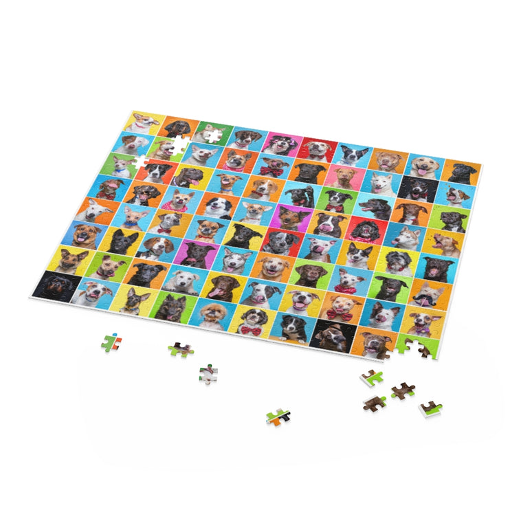 Cute group of dogs - Jigsaw Puzzle