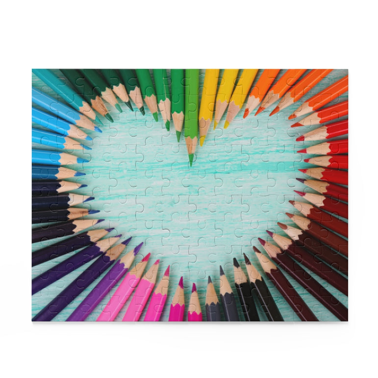 Pencil Heart Jigsaw Puzzle