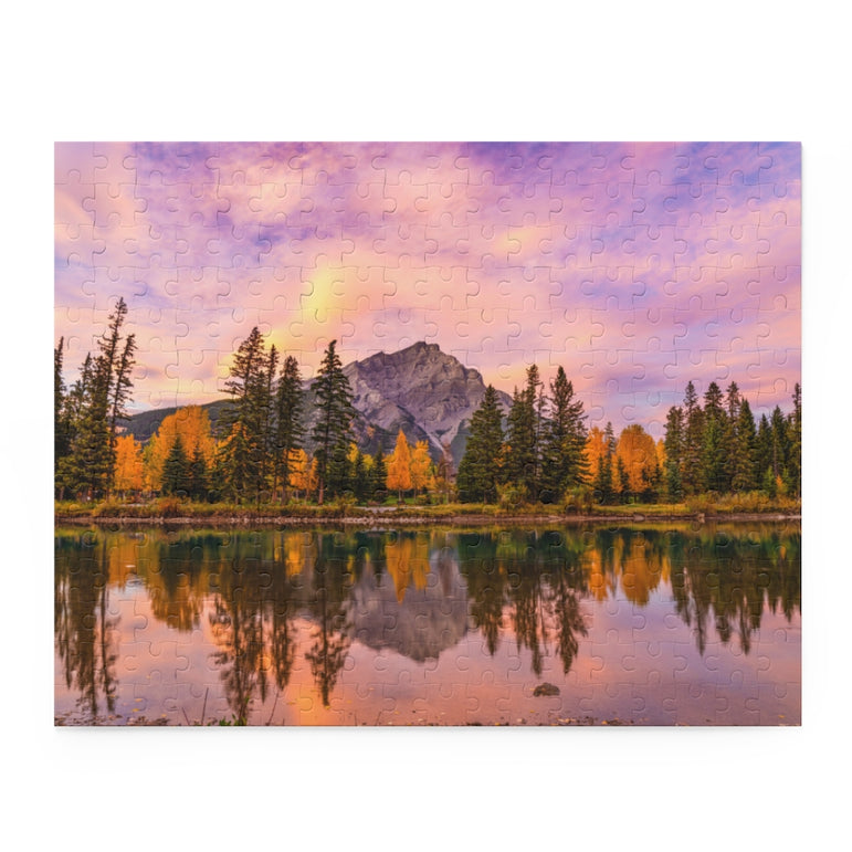 Banff National Park -  Bow River - Canadian Rockies - Jigsaw Puzzle