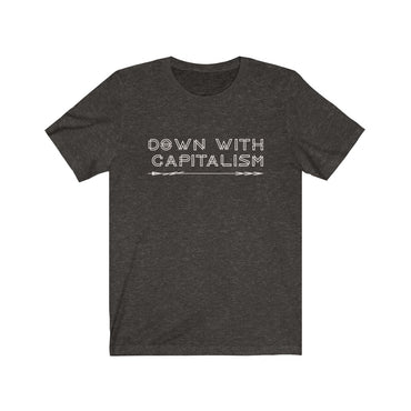 down with capitalism t shirt