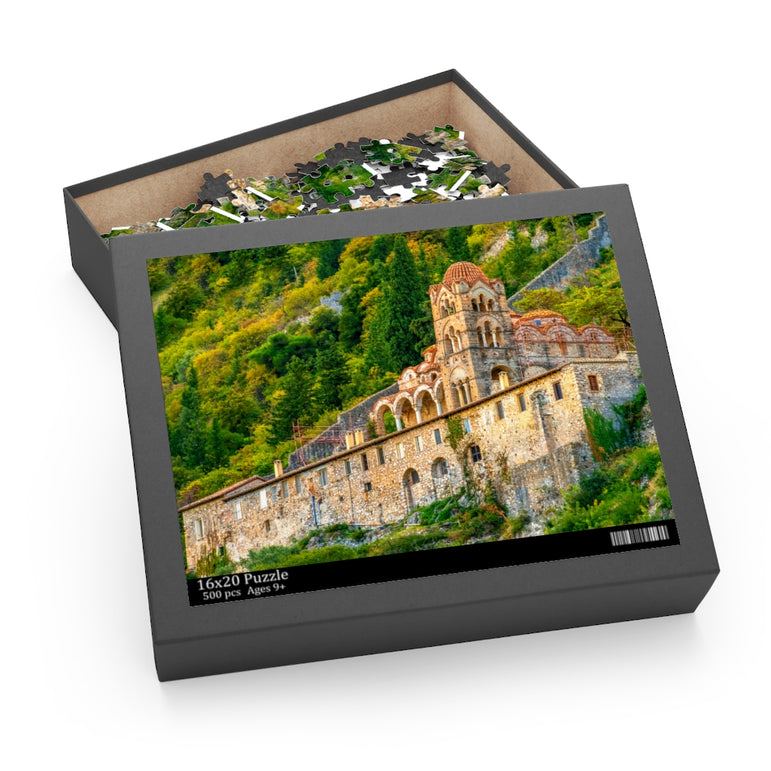 Ruins in Mystras, Peloponnese, Greece - Jigsaw Puzzle