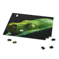 Green tree python - Pythonidae family - Australia - Jigsaw Puzzle