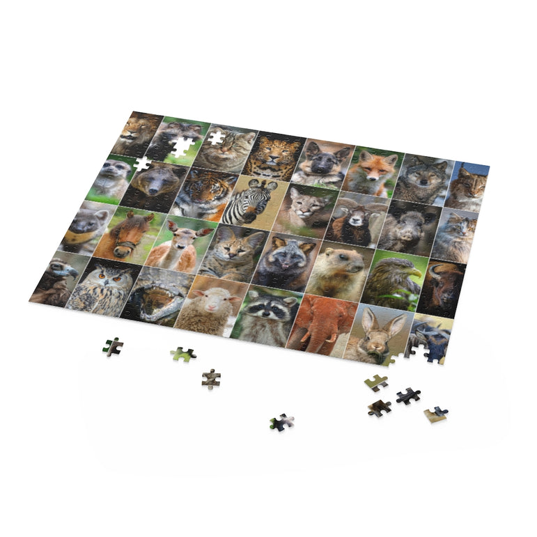 Collage - animals and birds - Jigsaw Puzzle