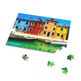 Burano island canal - Venice lagoon, Italy, Europe - Jigsaw Puzzle