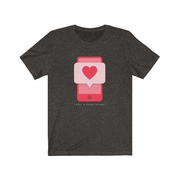t shirt with a heart
