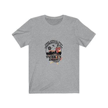 The Official WKRP "Turkey Drop" Tee