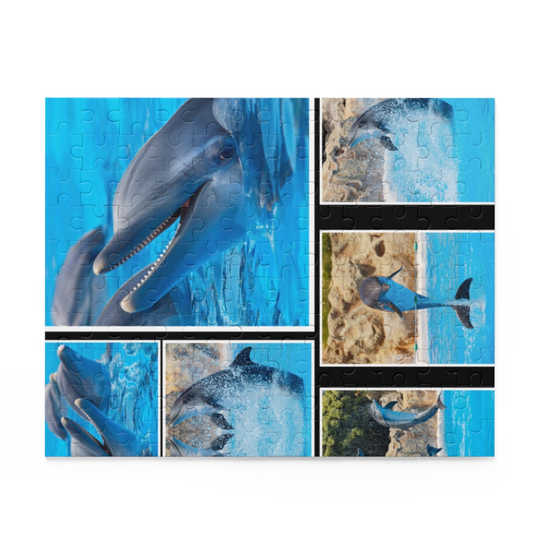 Collage - Dolphins - Jigsaw Puzzle