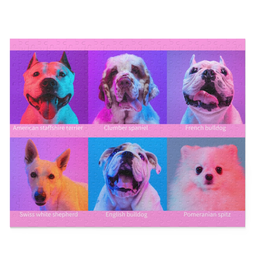 Collage - Popular Purebred Dogs - Jigsaw Puzzle