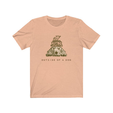 outside of a dog t shirt