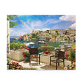 Mediterranean Bay Terrace - Jigsaw Puzzle