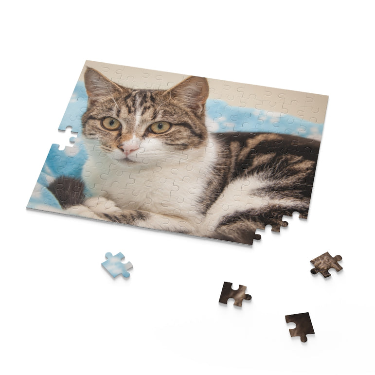 Mischievous, Intelligent Cat - Jigsaw Puzzle