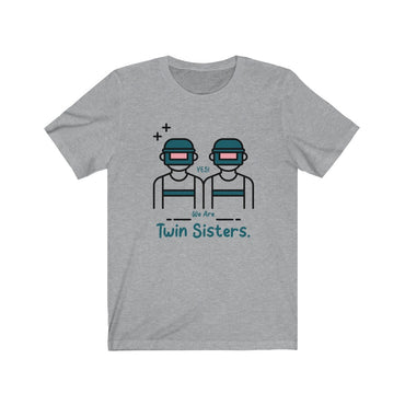 t-shirt for twin sisters