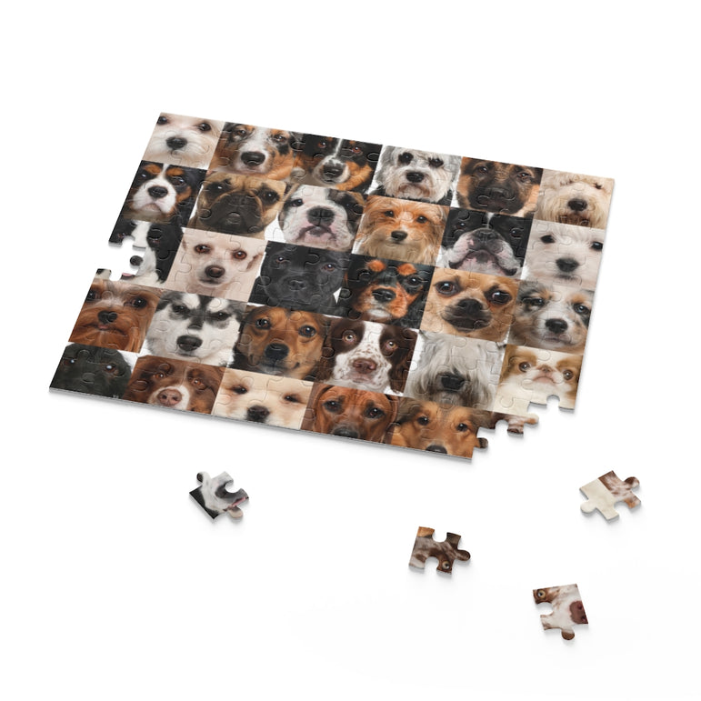 Collage - Dog Heads - Jigsaw Puzzle