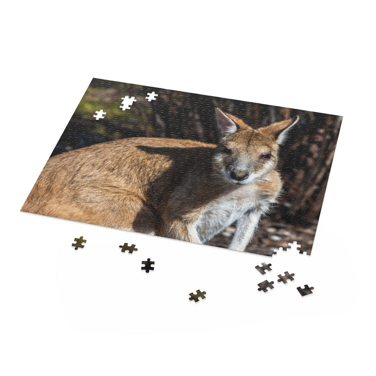 The Agile wallaby - Australia and New Guinea - Jigsaw Puzzle