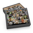 Close up collage of animals and birds - Jigsaw Puzzle