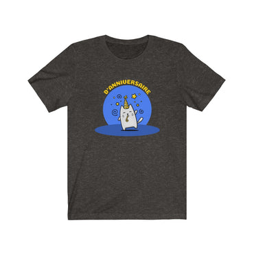 t-shirt d'anniversaire