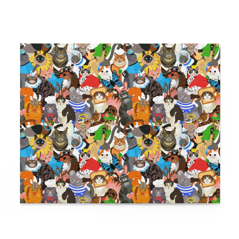 Cats Dressed In Costumes - Jigsaw Puzzle