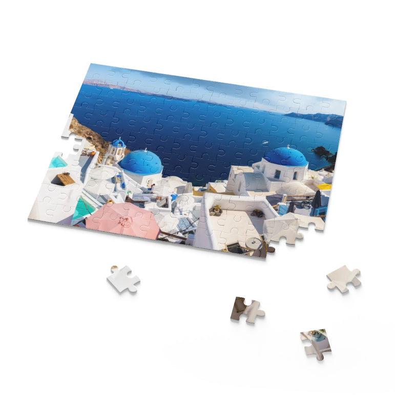 Oia village, Santorini Island, Greece - Jigsaw Puzzle